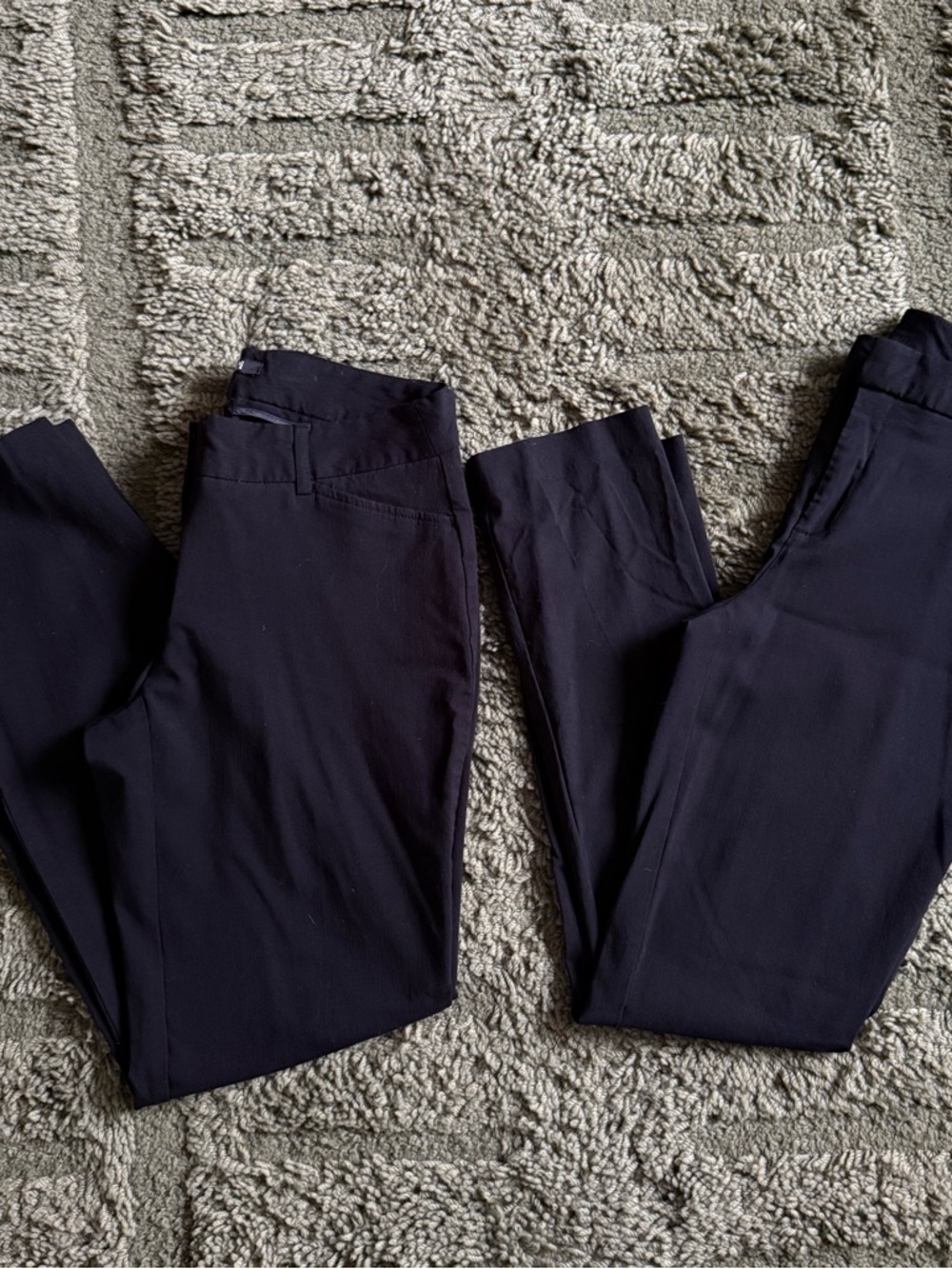 Bundle (2) AB Studio & Apt. 9 Black Dress Pants